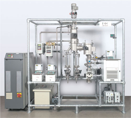 中试不锈钢短程蒸馏（分子蒸馏）设备 KD 10