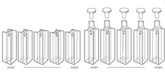 双光程荧光比色皿Type 52,53