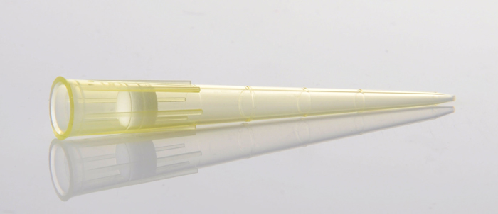 1-200ul滤芯吸嘴，黄色，带刻度，盒装灭菌，科进/KIRGEN