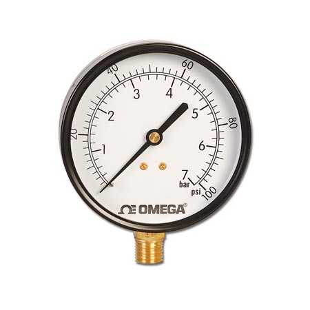 PGU-35L-200PSI/14BAR_PGU-35L-300PSI/21BAR压力表OMEGA