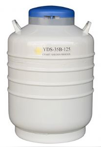 成都金凤液氮容器有限公司金凤YDS-35B-125大口径液氮罐