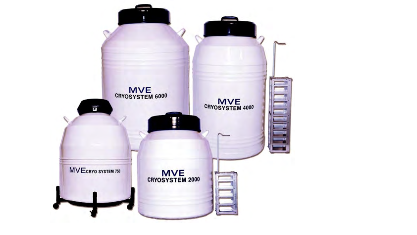 MVE液氮罐Cryosystem750最经济液氮存储容器
