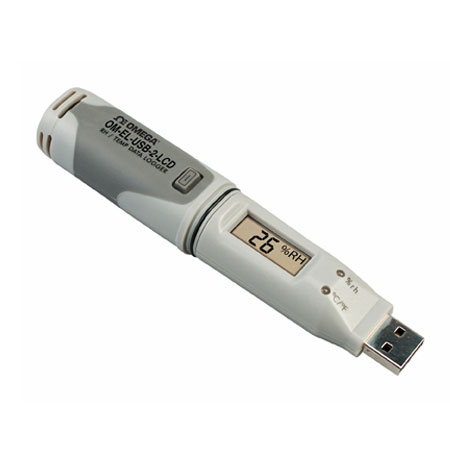 Omega欧米茄 OM-EL-USB-2-LCD/-PLUS 温湿度露点数据记录器