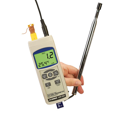 HHF-SD1 热线风速计/数据记录器 Omega欧米茄-上海茂培供应