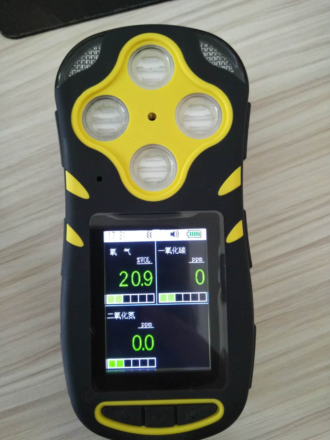 铁矿用便携式三合一气体检测仪氧气一氧化碳二氧化氮