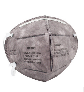 3M-9041/9042活性炭口罩 防甲醛汽车尾气沙尘暴 PM2.5口罩防风沙