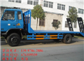 东风145挖机运输车，13-15吨挖机运输车