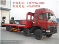大型平板挖机运输车，前四后八挖机拖车