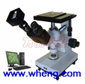 电脑双目倒置金相显微镜4XBC