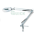 Quick228夹台式弯折臂放大镜台灯